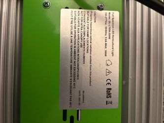 Grow Light & Exhaust/Fan for Plants