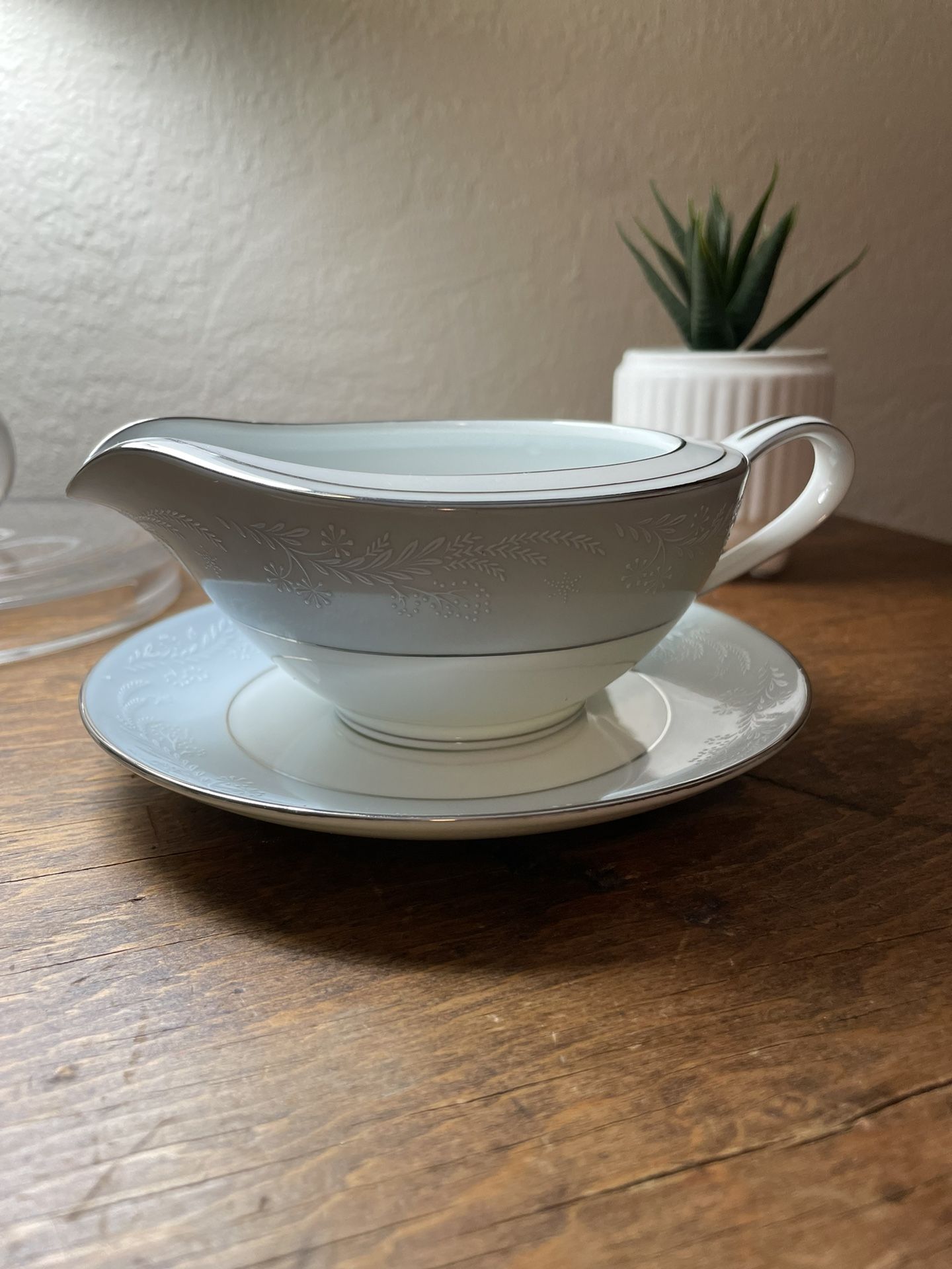 Noritake China Vintage Creamer And Saucer 