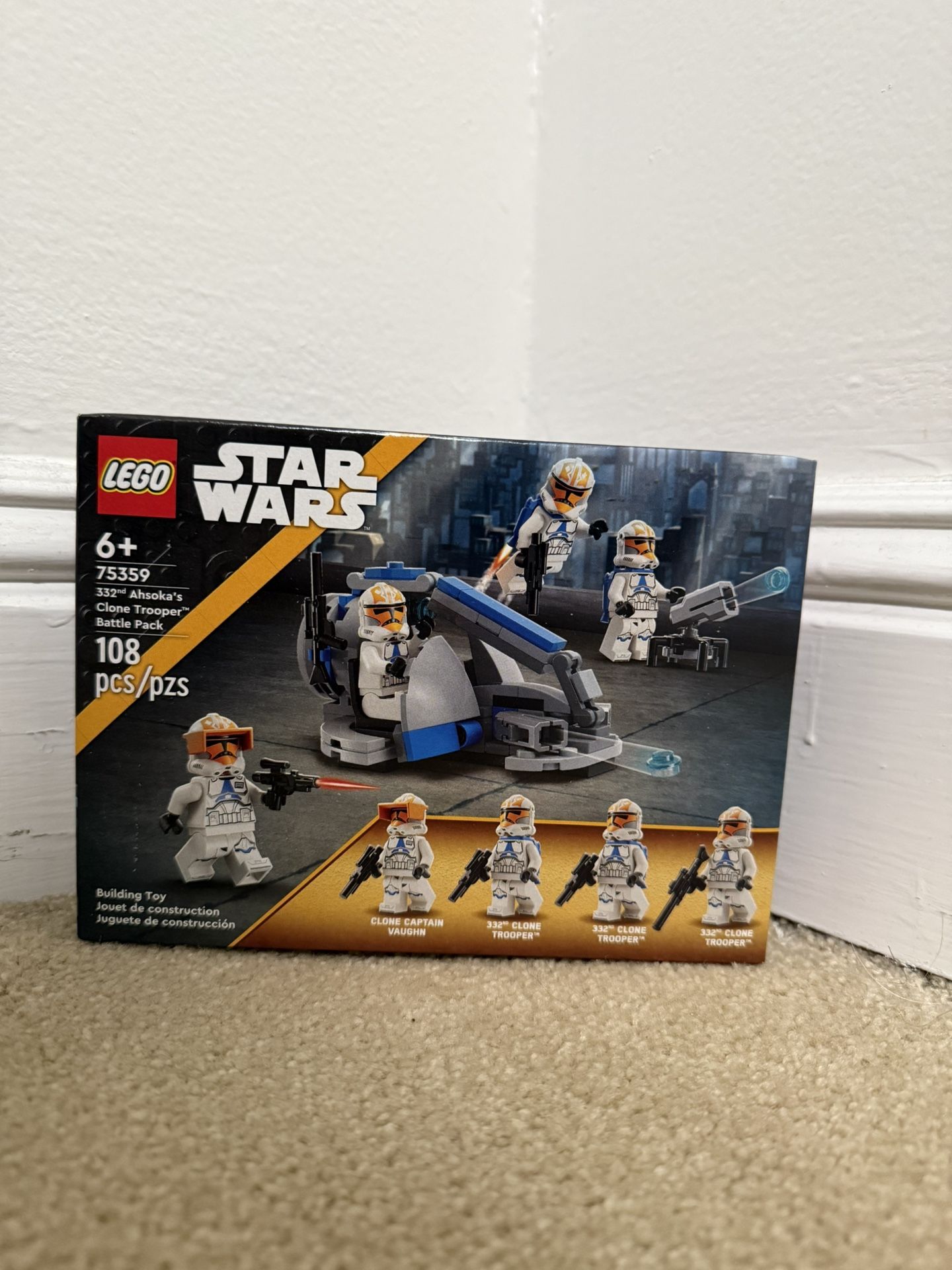 LEGO Star Wars 332nd Ahsoka’s Clone Trooper Battle Pack