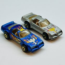 Vintage 1989 & 1990 Hot Wheels Hot Birds Made In Malaysia Loose