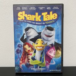 Shark Tale DVD Movie Will Smith De Niro Jack Black Dreamworks Animated 2005