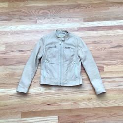 Authentic Michael Kors Leather Jacket Size S