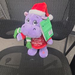 Animated Plush Singing Hippo 