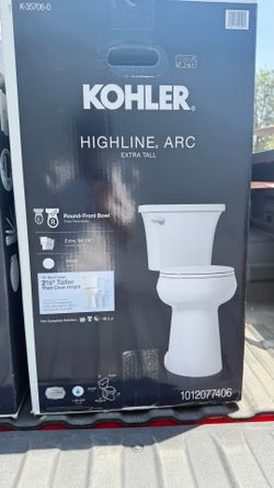 Kohler extra tall round toilet