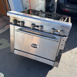 Free! 6 Burner Royal Range! 