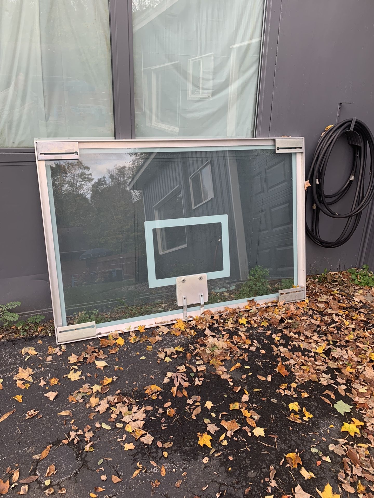 Regulation Glass Basketball Backboard