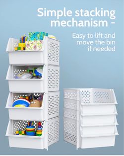 Get Organized!! - Buy Stackable Storage Bins