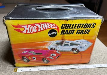 Vintage Hot Wheels Redline 48 Car Collector’s Race Case Mattel 4977