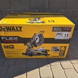 Dewalt 60-volt 12-in. Sliding Miter Saw Kit With A 9.0ah Battery & Charger 