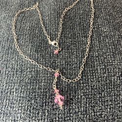 Sterling silver dainty necklace