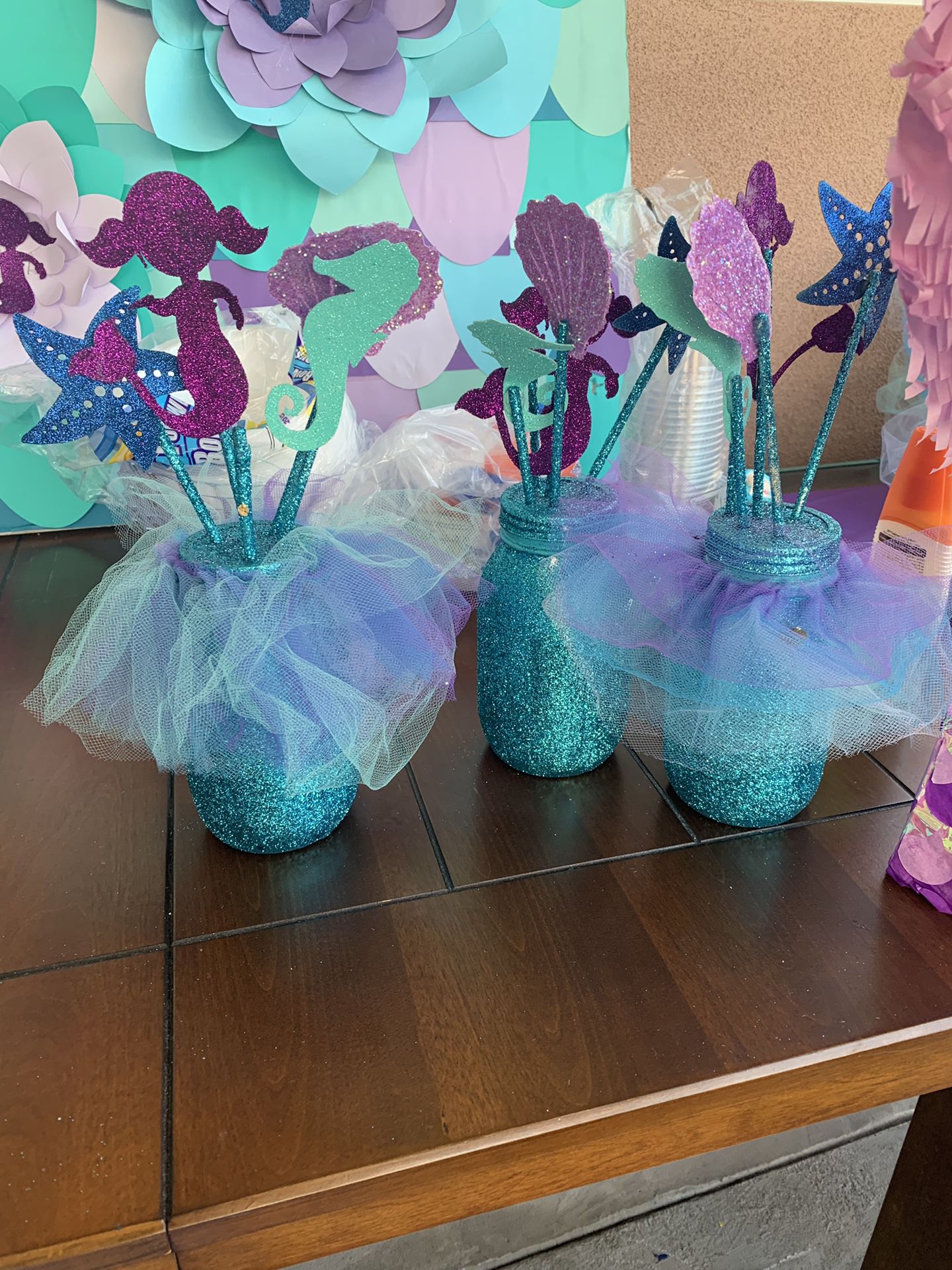 Under the sea mermaid party items
