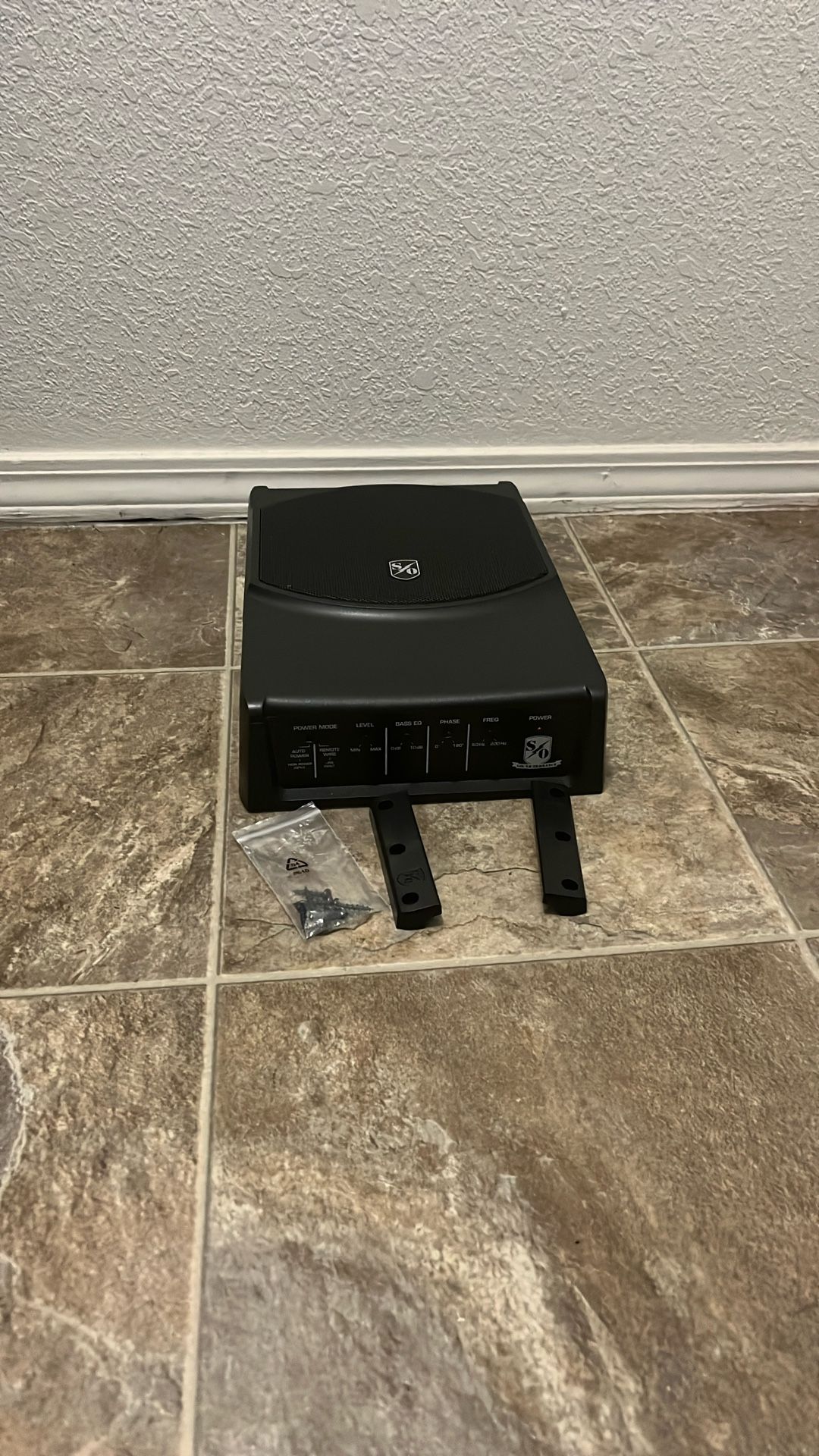 Sound Ordnance-B-8PTD Powered Subwoofer Car Audio