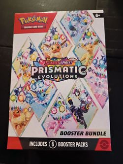 Pokémon Scarlet & Violet Prismatic Evolutions Booster Bundle