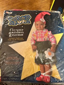 Toddler Flower Garden Gnome Costume