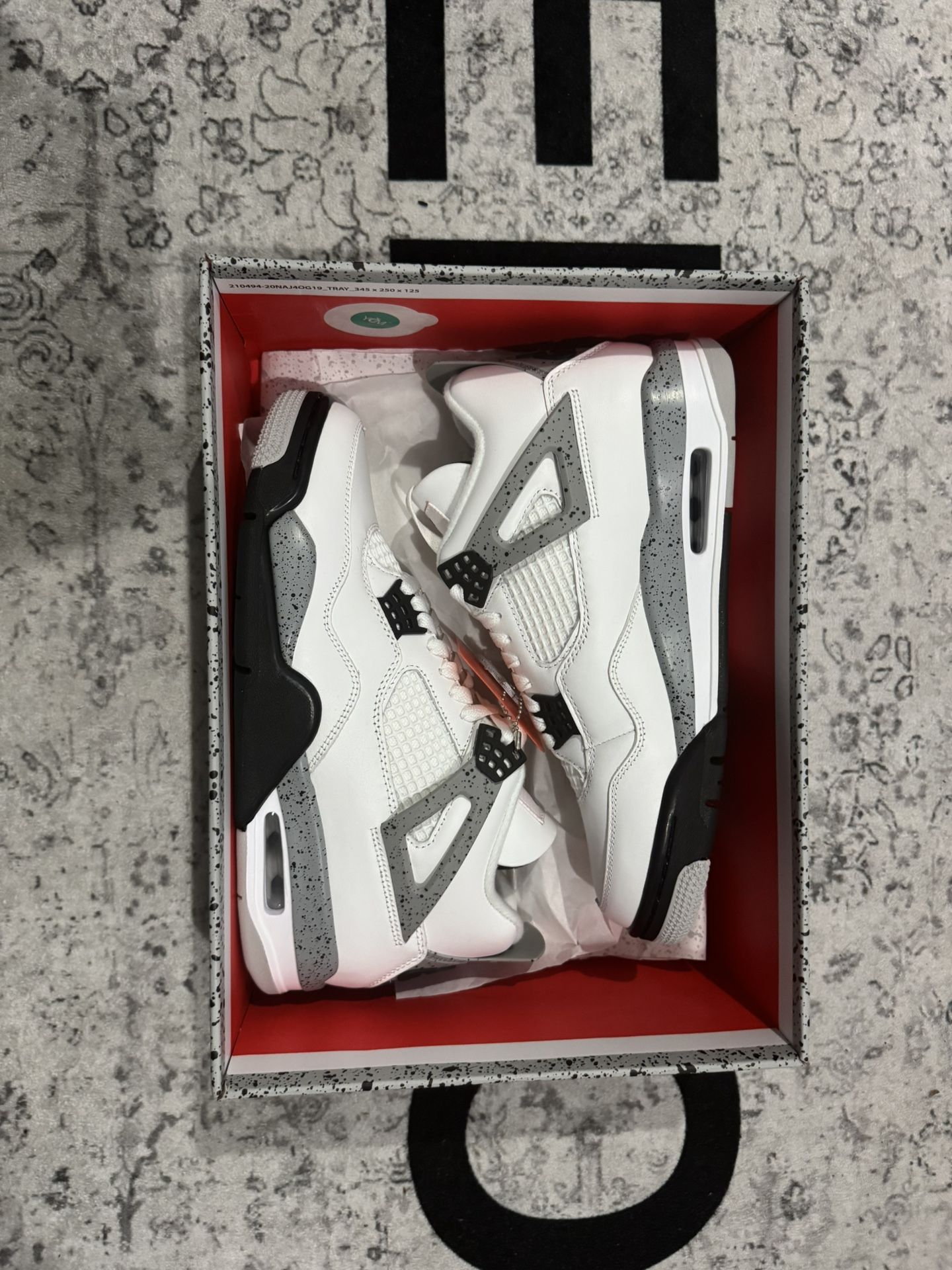 Jordan 4 Cement Size 12