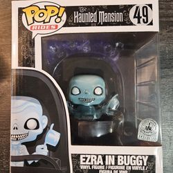 New Vinyl Pop Figure Disney Haunted Mansion Rides Erza in Buggy #49