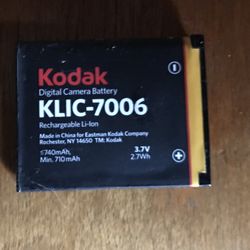 Kodak Klic-7006 Camera Battery - Li-ion 740 mAh