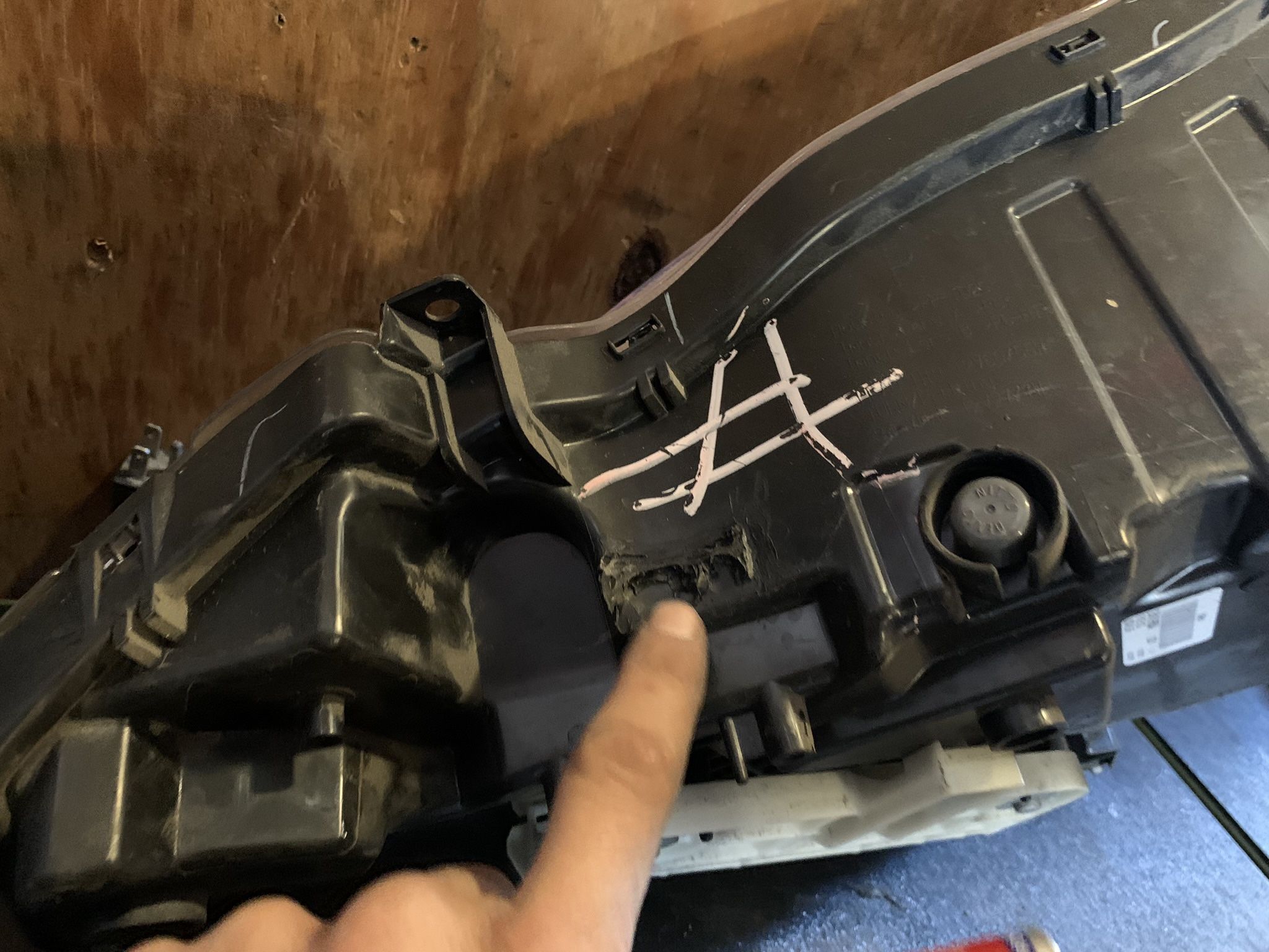 2013 2017 Nissan Leaf Passenger Right Headlight 