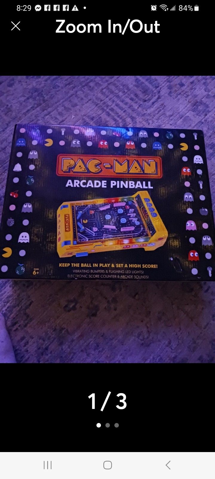 Brand NEW Pac-Man Arcade Pinball