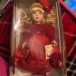 Genuine Fine Bisque Porcelain Collectors Choice Doll