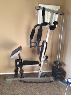 Weider 1200 home gym hot sale