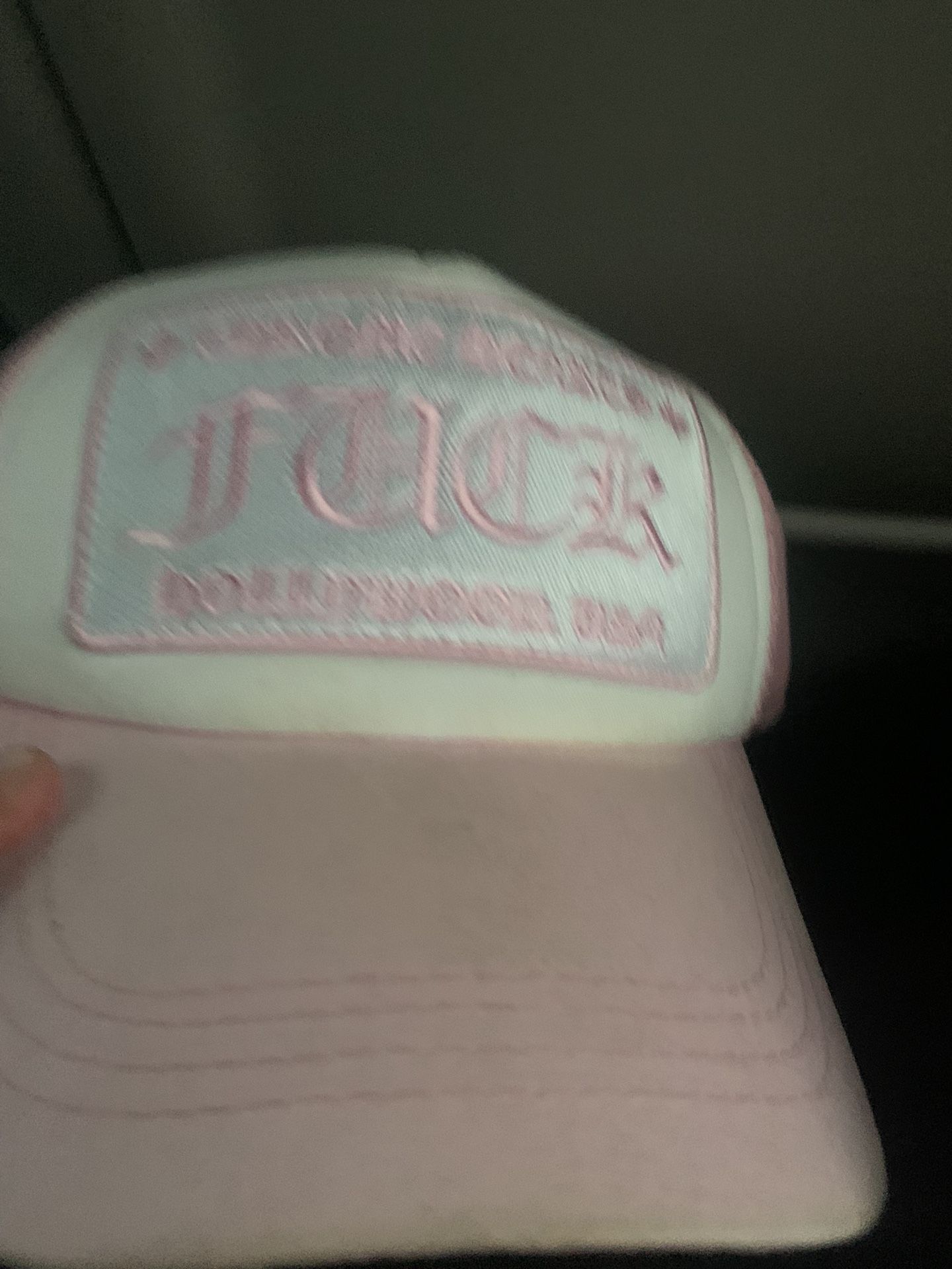 CHROME HEART PINK TRUCKER HAT