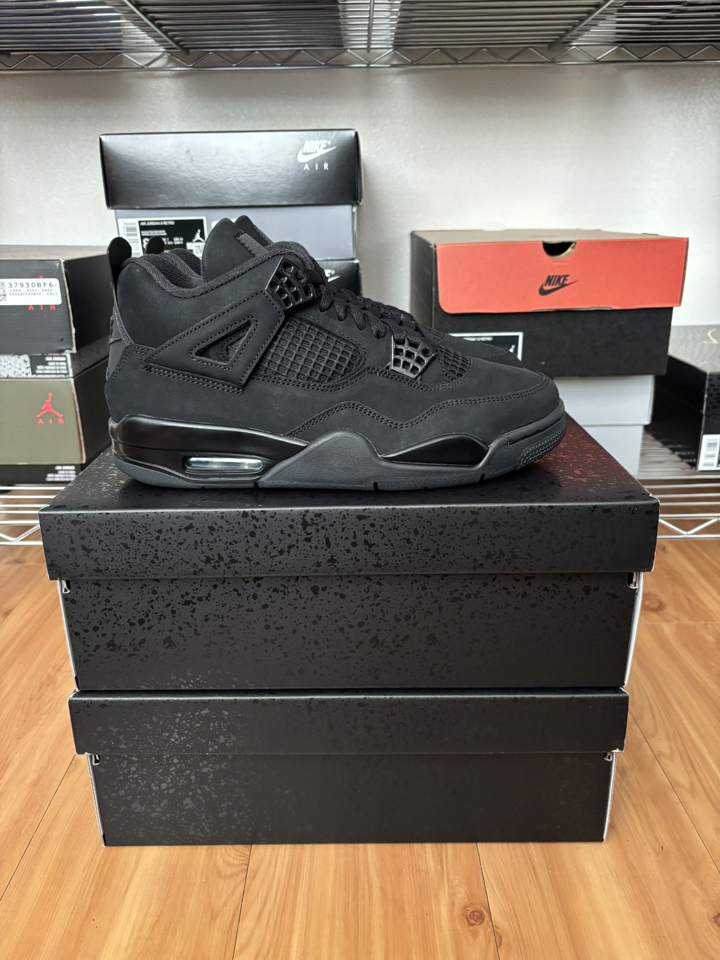 Jordan 4 Black Cat Size 8.5M