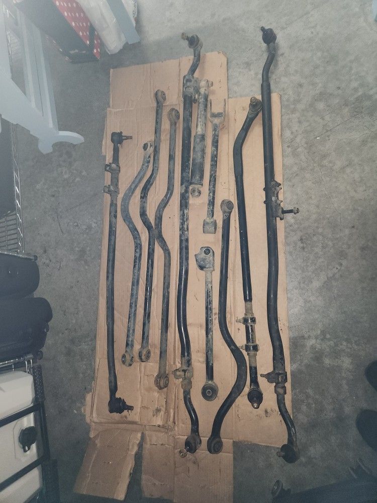Stock Tie Rods, Drag Links, Control Arms From 2014 & 2015 Jeep Wranglers