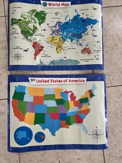 Maps (USA/world) 18x24