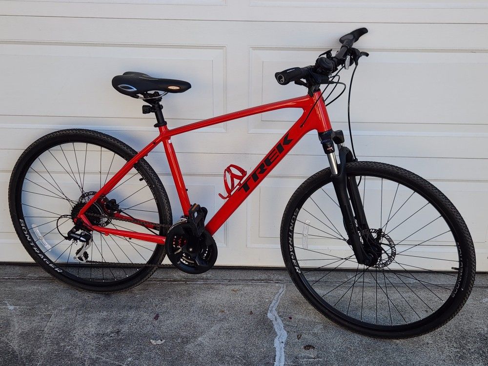 Trek Dual Sport 2 Red Bicycle - Large frame