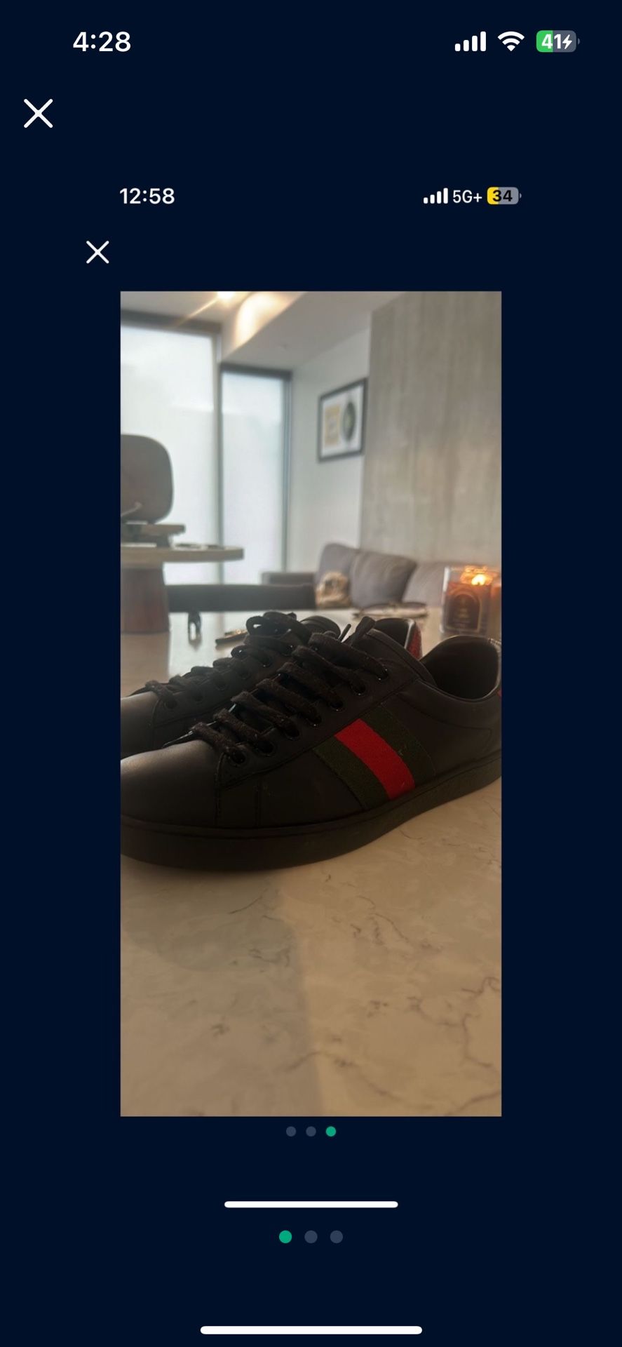 Mens Gucci Sneaker