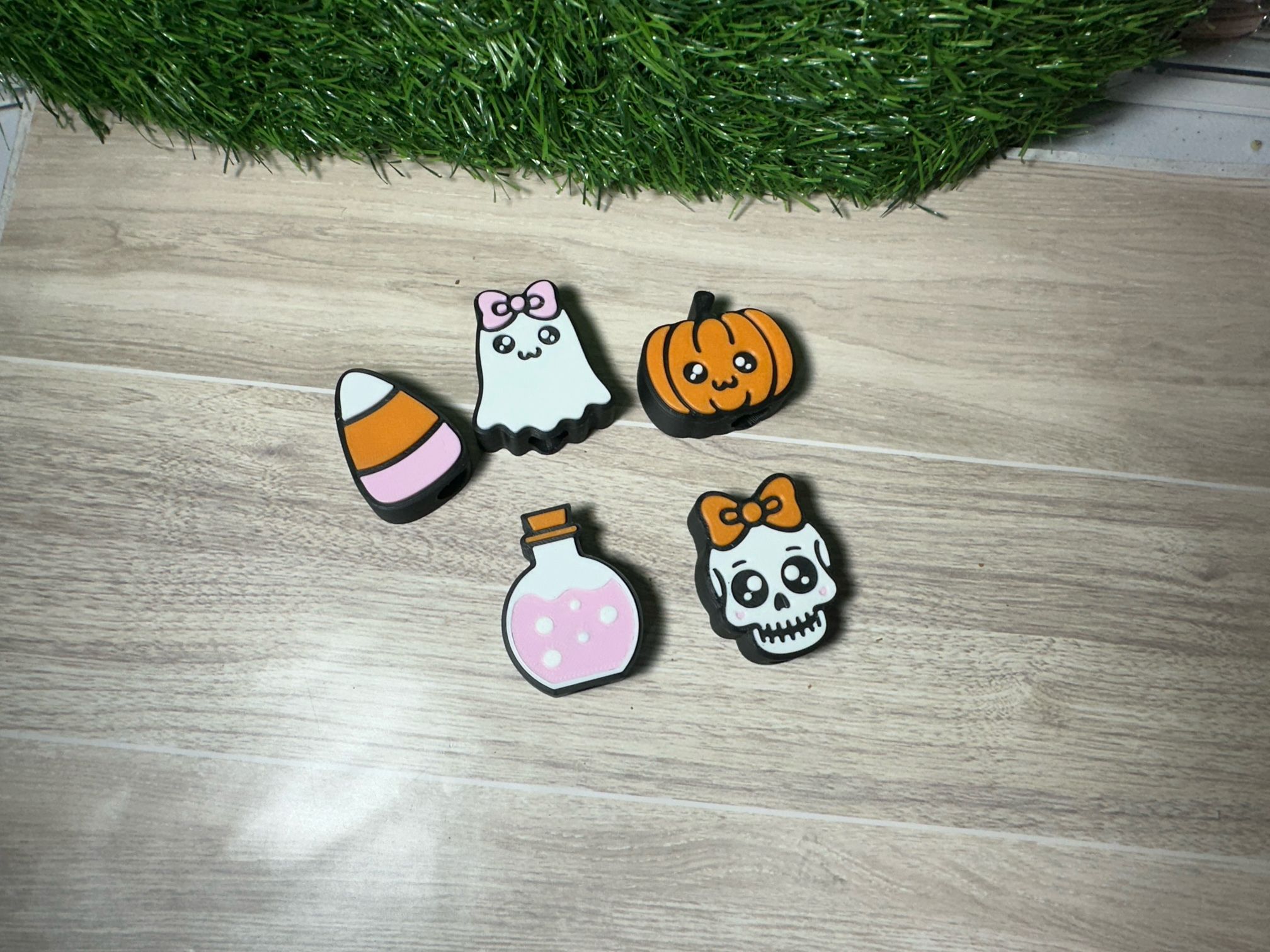 Halloween Straw Toppers