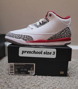 Jordan  Retro 3 Cardinals  ps 3