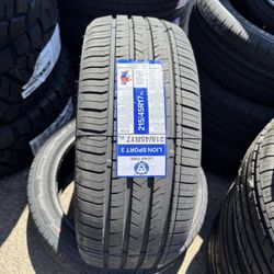 215-45-17 Lionsport Brand new 4 tires Free Mount Balance installed 215/45/17 llantas