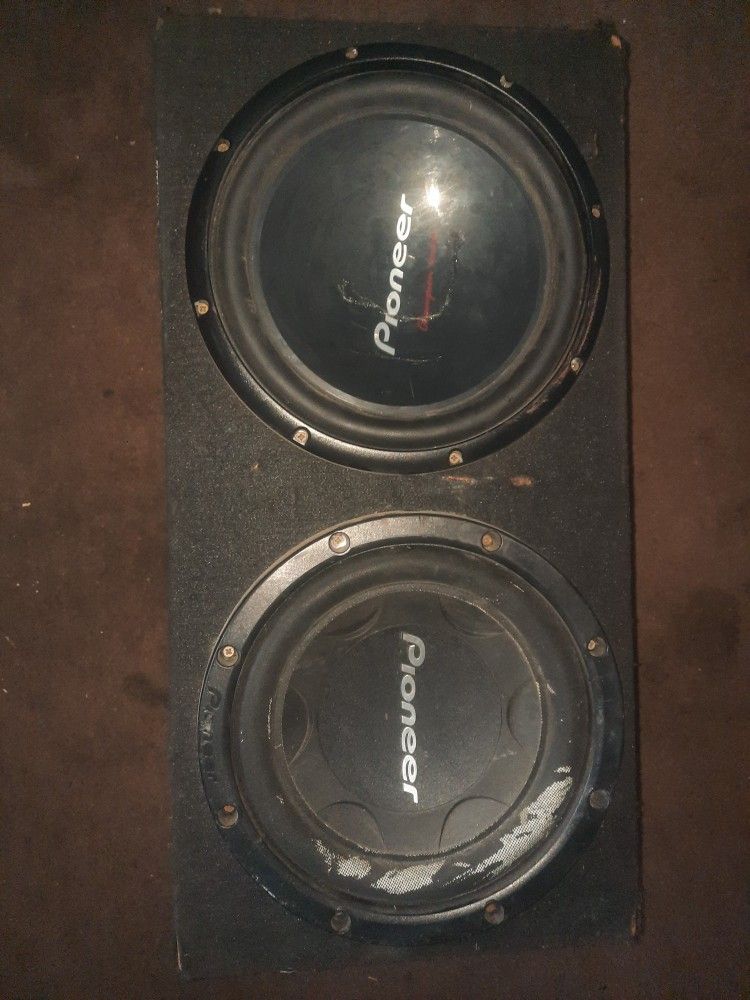 Speaker Box ☆ 12" SUBS ☆