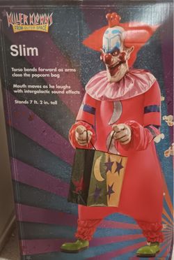 Spirit Halloween Killer Klowns From Outer Space Slim Animatronic Clown