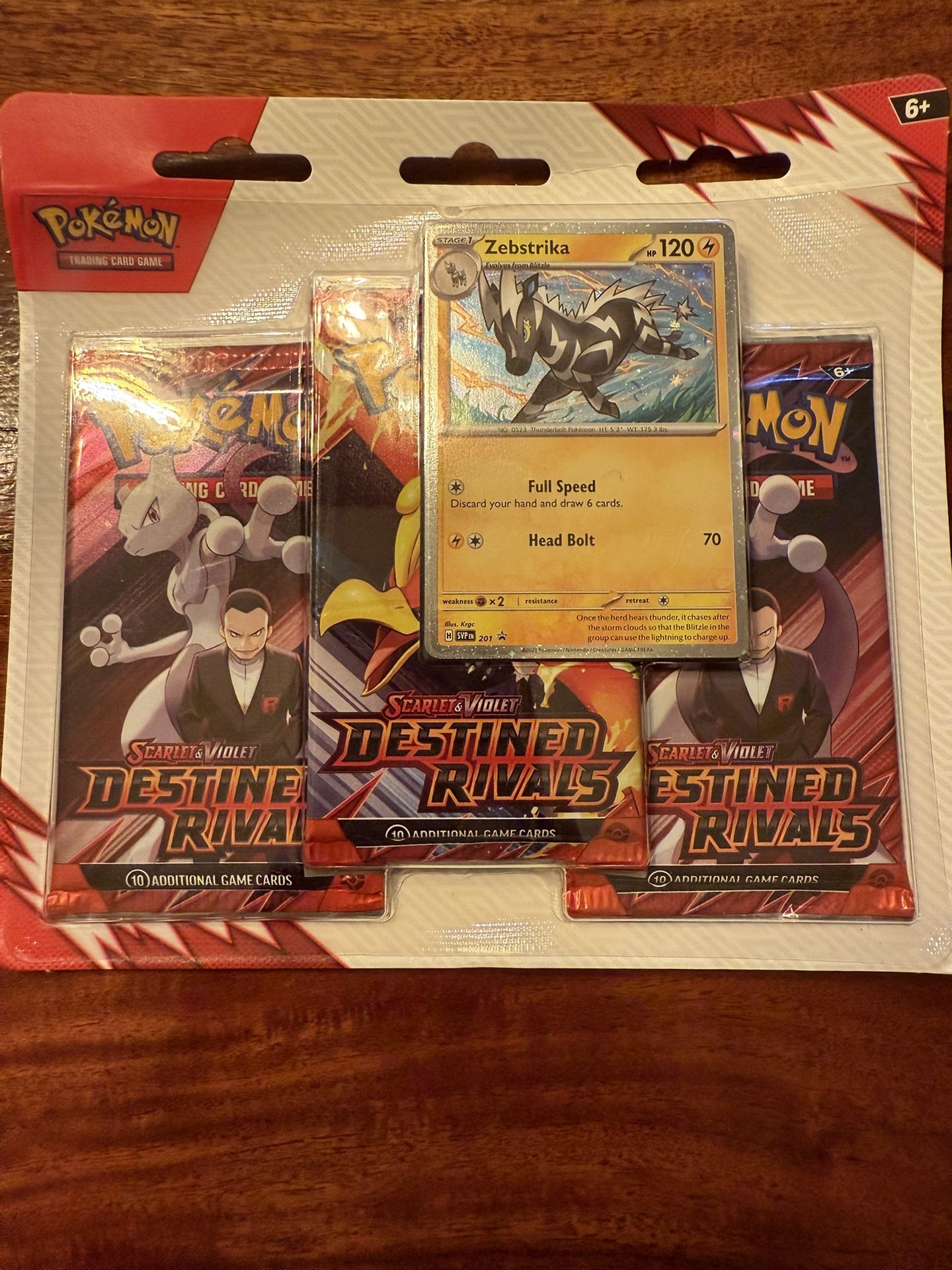 Destined Rivals 3 Pack Blister (Pokemon Tcg)