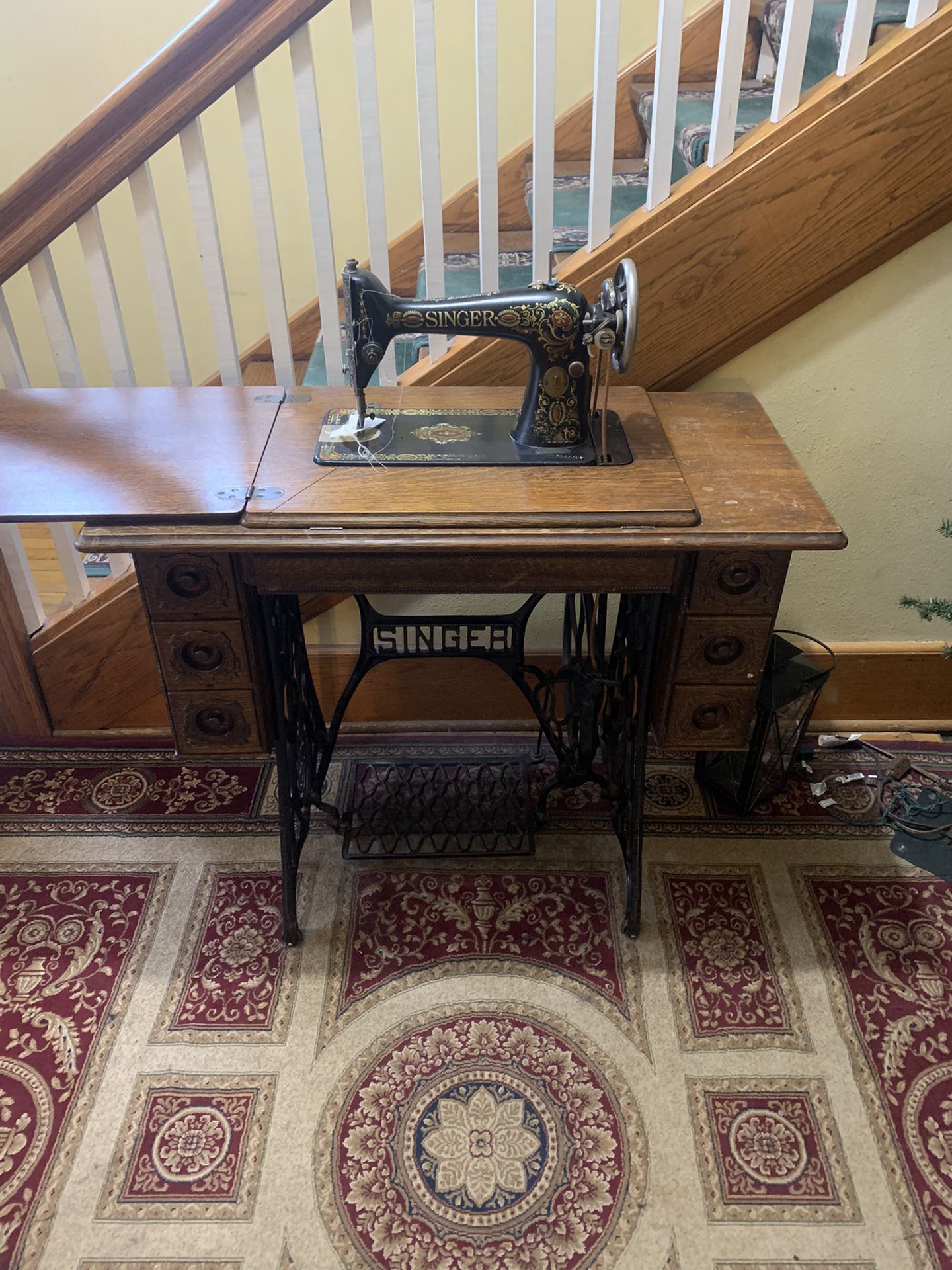 1912 singer sewing machine