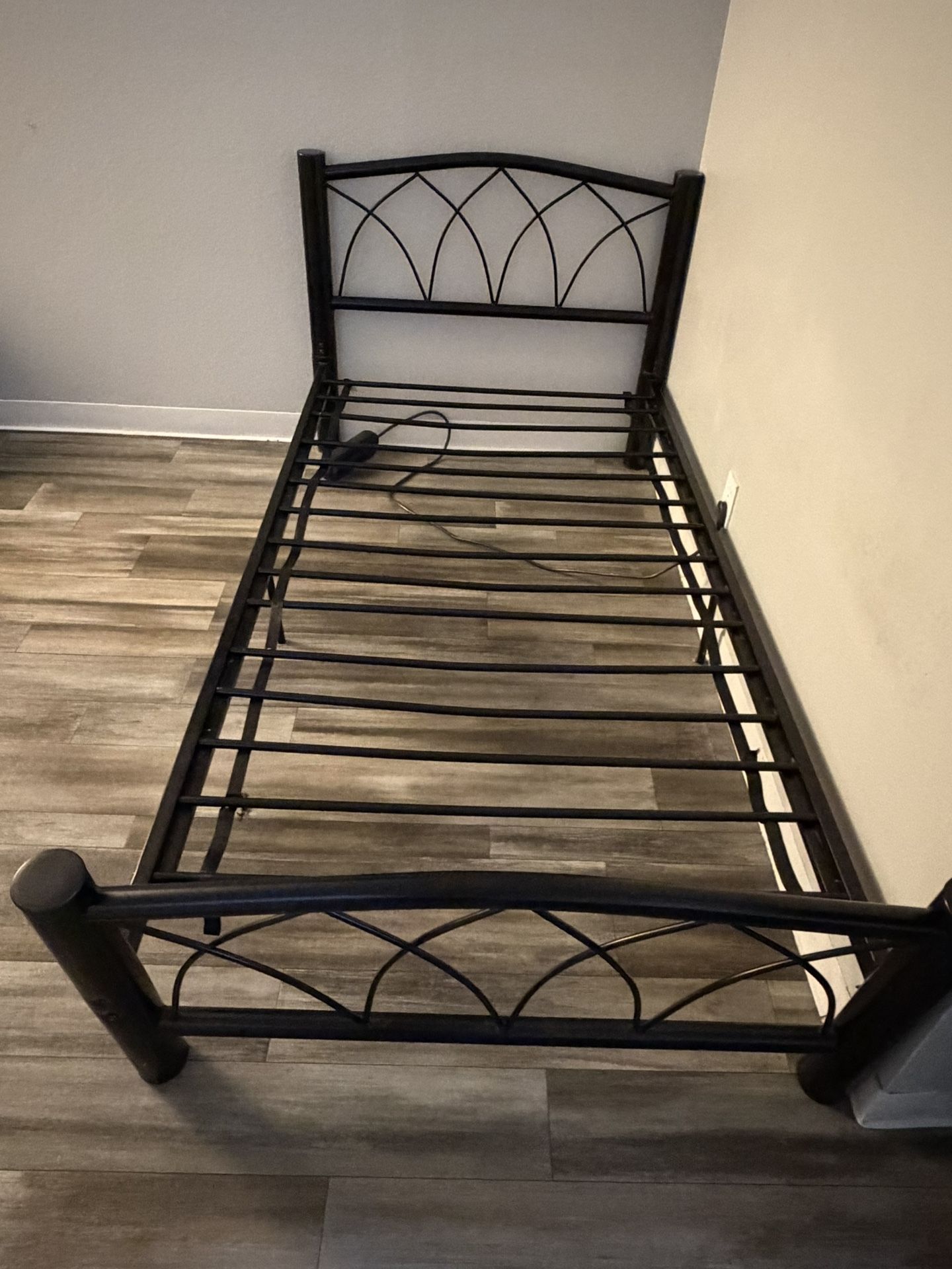 Twin Bed  Includes Mattress