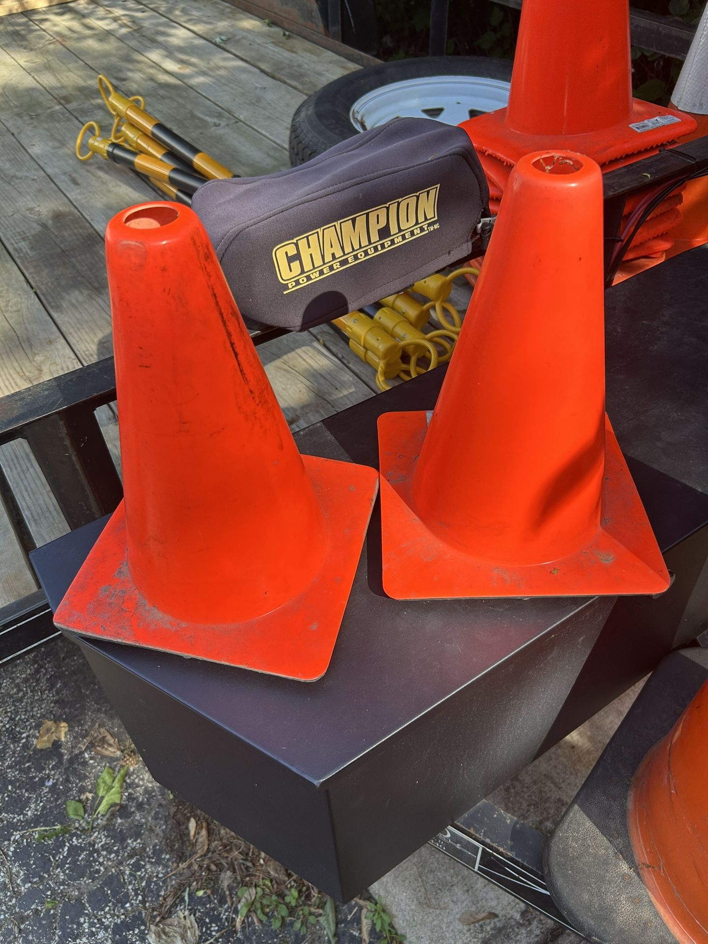 2 12inch Cones