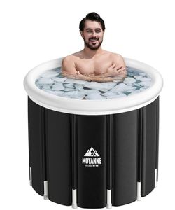 Moyanne Ice Bath Tub, 155 Gallons Inflatable Cold Plunge Tub