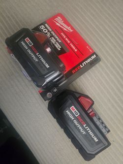 M18 8.0 Batteries. 2 for 140 or 1 for 100