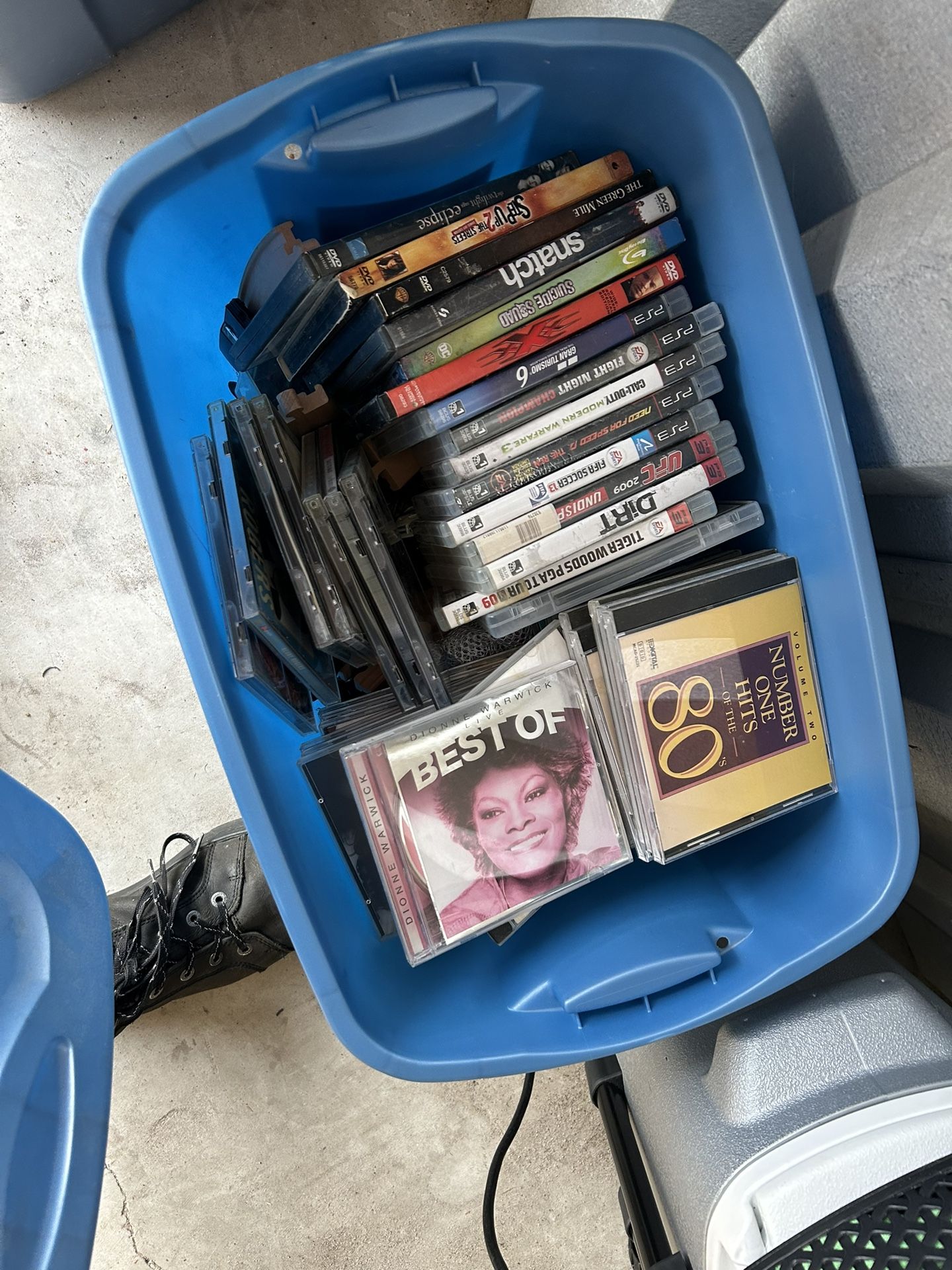 CDs, and DVDs