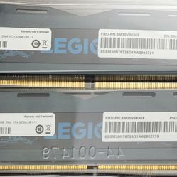 Two 16 GB Lenovo DDR4 SODIMM 