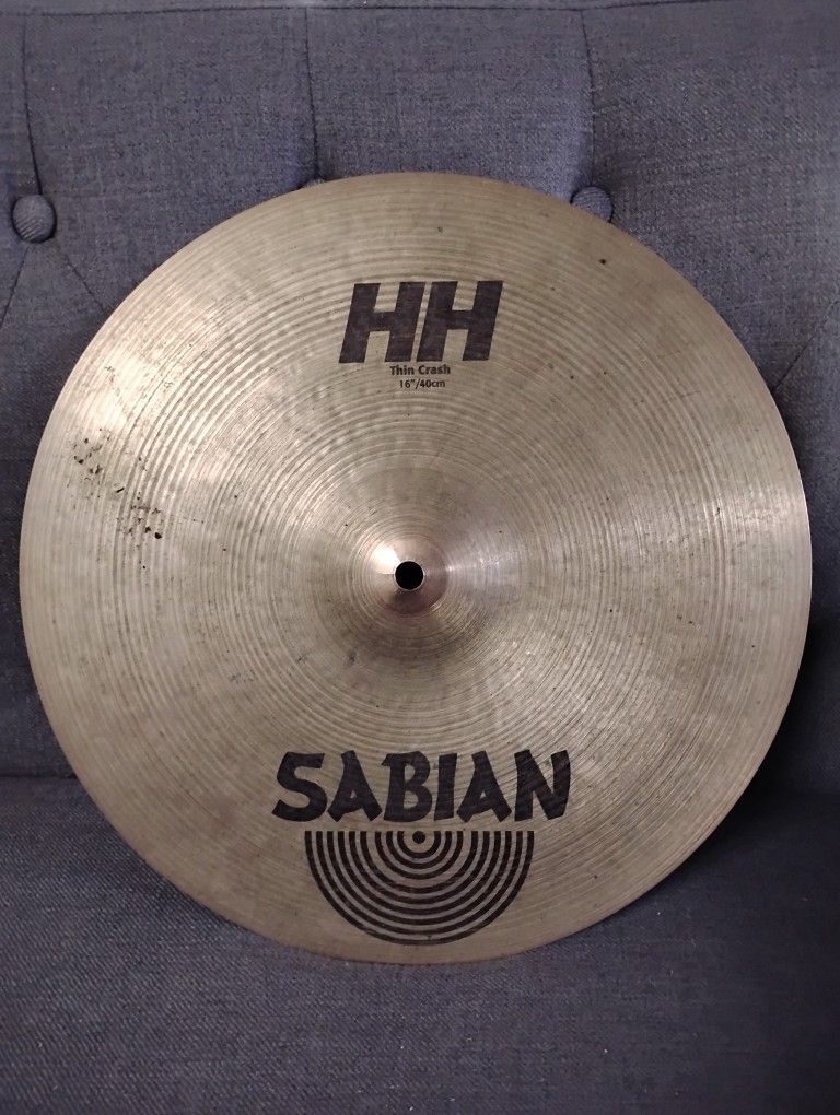 Sabian 16" Thin Crash Cymbal