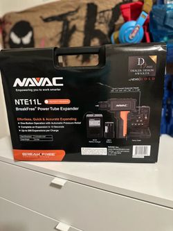 NAVAC NTE11L BreakFree Power Tube Expander $430.00