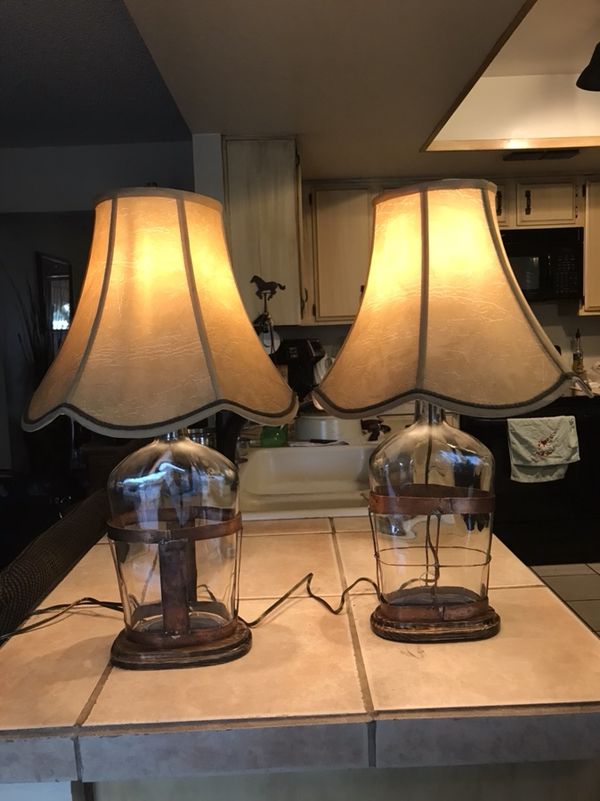 Whiskey Bottle Lamps Wrapped In Copper For Glendale Az Whiskey Bottle Lamps Wrapped In Copper For Glendale Az Offerup