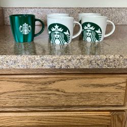Starbucks Classic Mermaid Logo Coffee Mugs