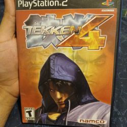 Tekken 4 Game Ps2