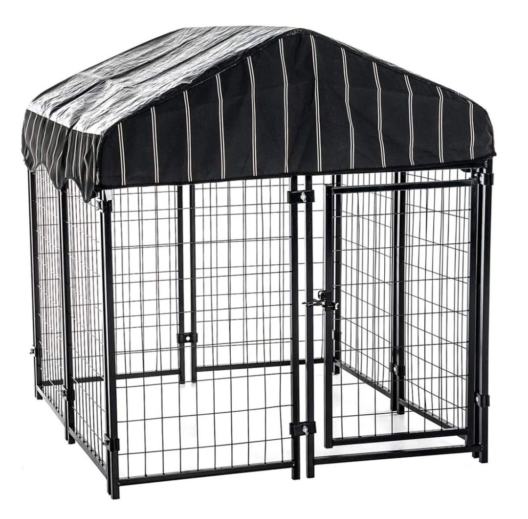 Lucky Dog Welded Wire Outdoor Dog Kennel Playpen Crate